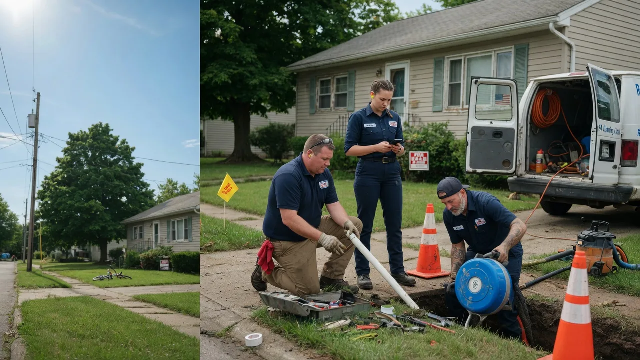 Sewer Line Repair in Cowden, IL near me